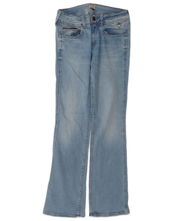 Tommy Hilfiger Damen Bootcut Jeans W29 L32 Blaue Baumwolle