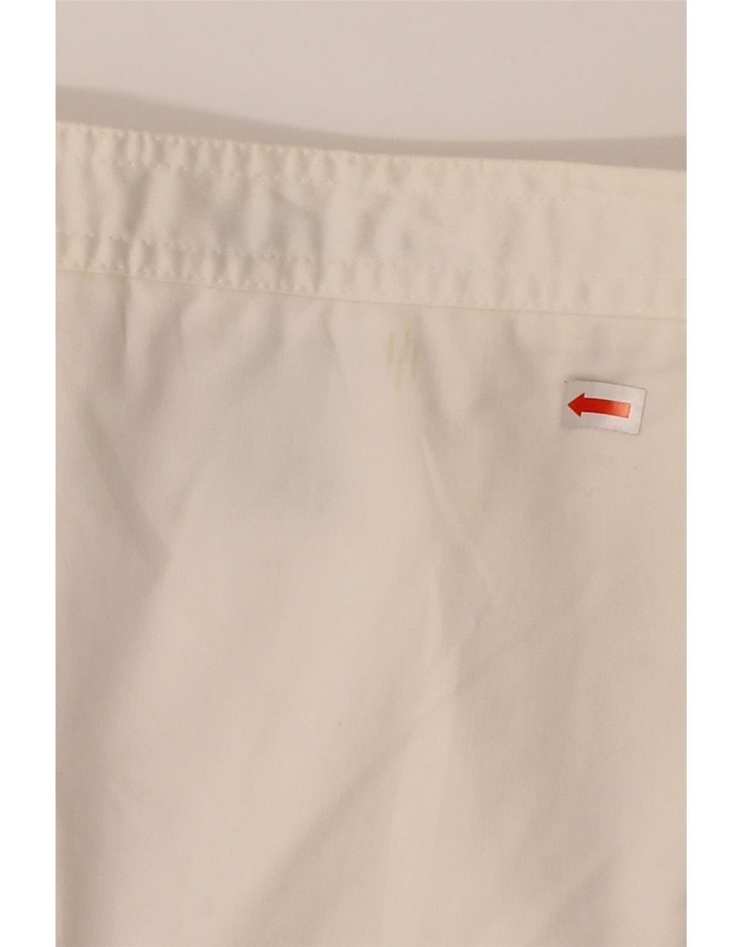 BCBGMAXAZRIA Womens Straight Skirt US 2 XS W26 Off White Cotton Vintage BCBGMAXAZRIA and Second-Hand BCBGMAXAZRIA from Messina Hembry 
