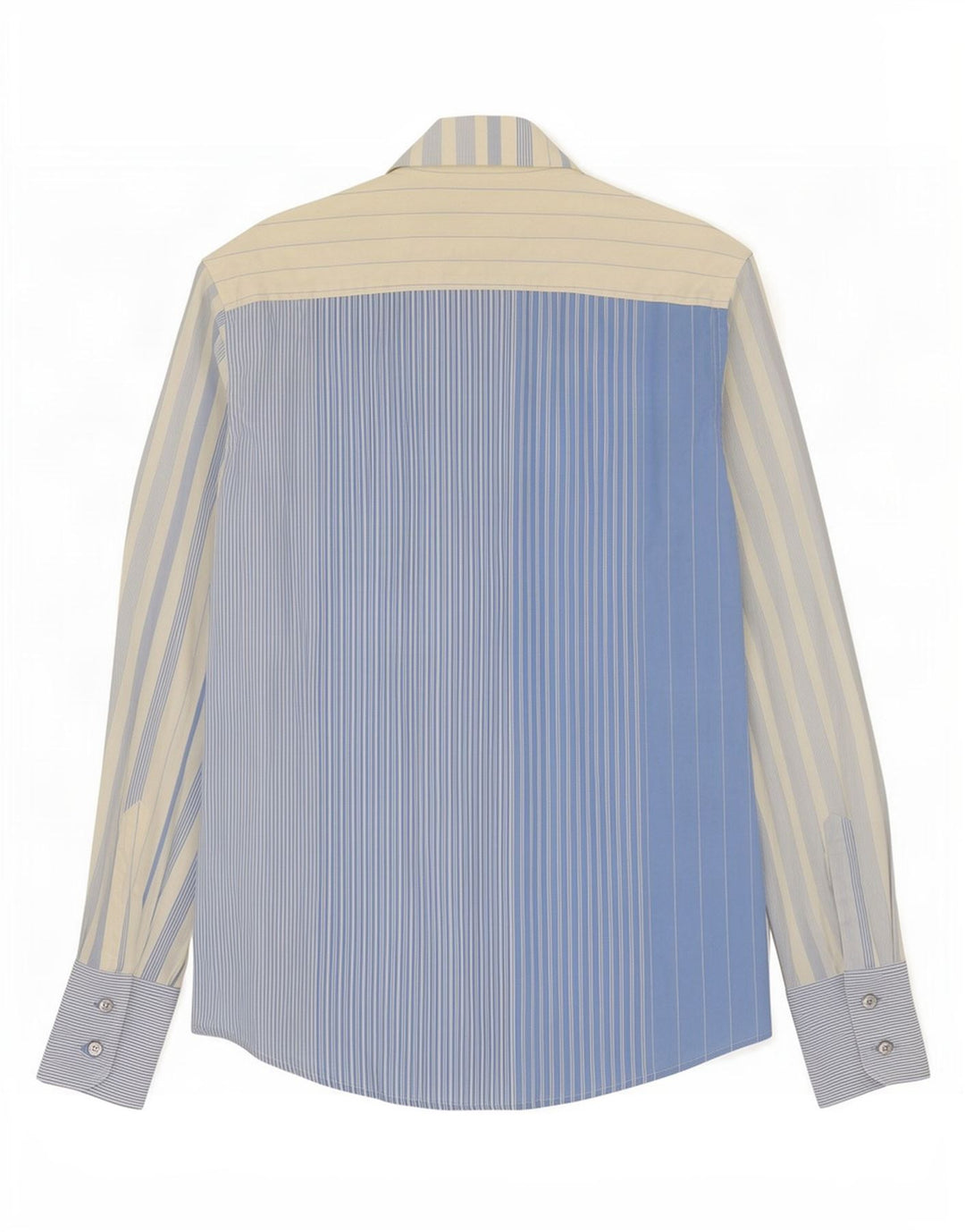 Harris&Harold Mens Shirt Size 41 16 Large Blue Striped Cotton
