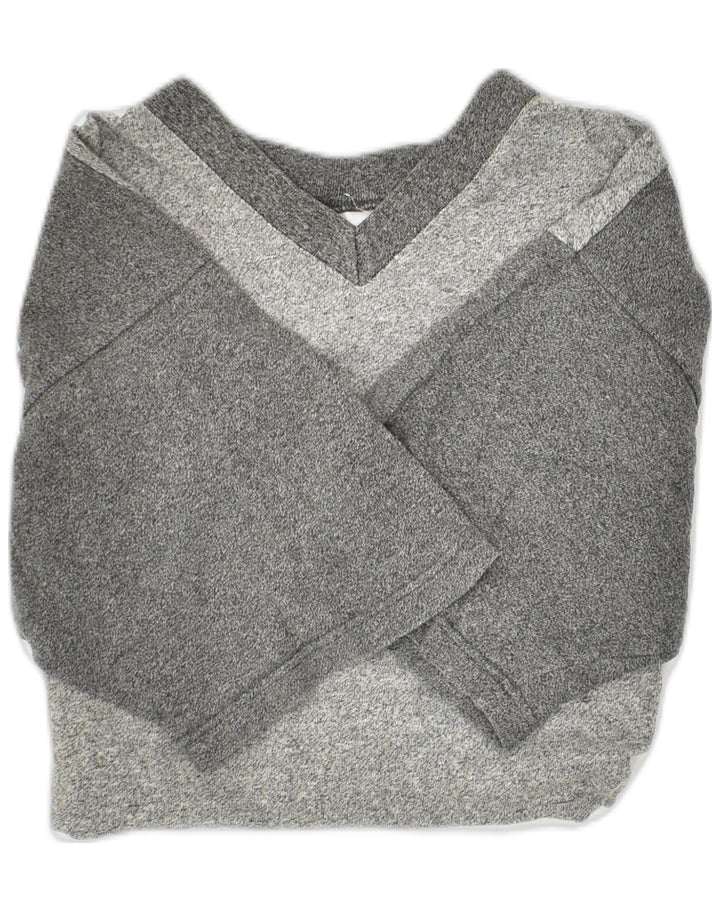 CHAMPION Mens Graphic T-Shirt Top Medium Grey Colourblock Cotton Vintage Champion and Second-Hand Champion from Messina Hembry 