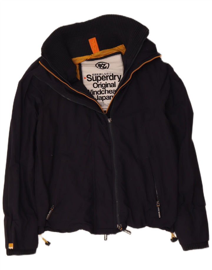 Superdry Herren Windcheater Windjacke UK 40 Large Marineblau