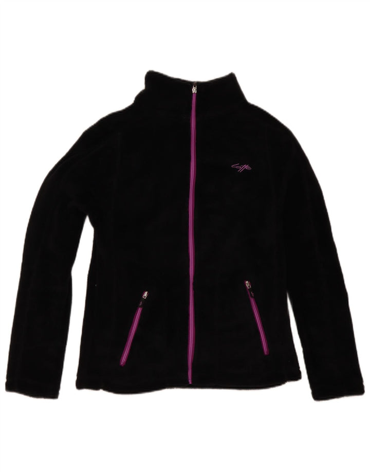 Lotto Dame Fleecejakke UK 12 Medium Sort Polyester