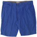 Shorts chino masculino Marks & Spencer W38 XL algodão azul