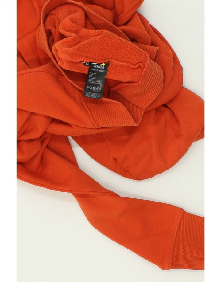 VINTAGE Mens Graphic Hoodie Jumper Medium Orange Cotton Vintage Vintage and Second-Hand Vintage from Messina Hembry 