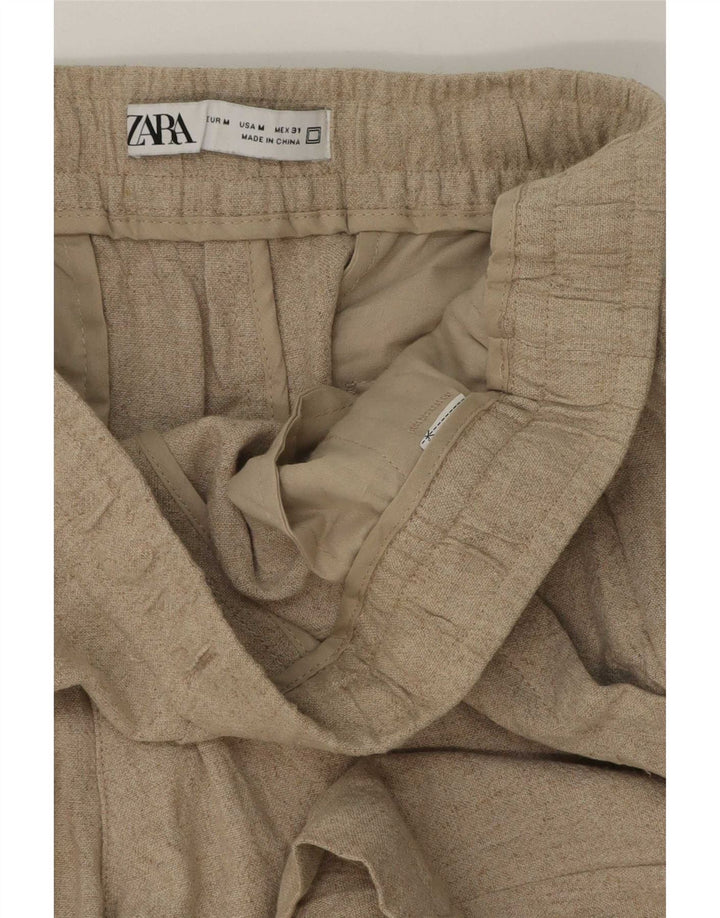 Мужские повседневные шорты Zara Medium W31 Бежевые