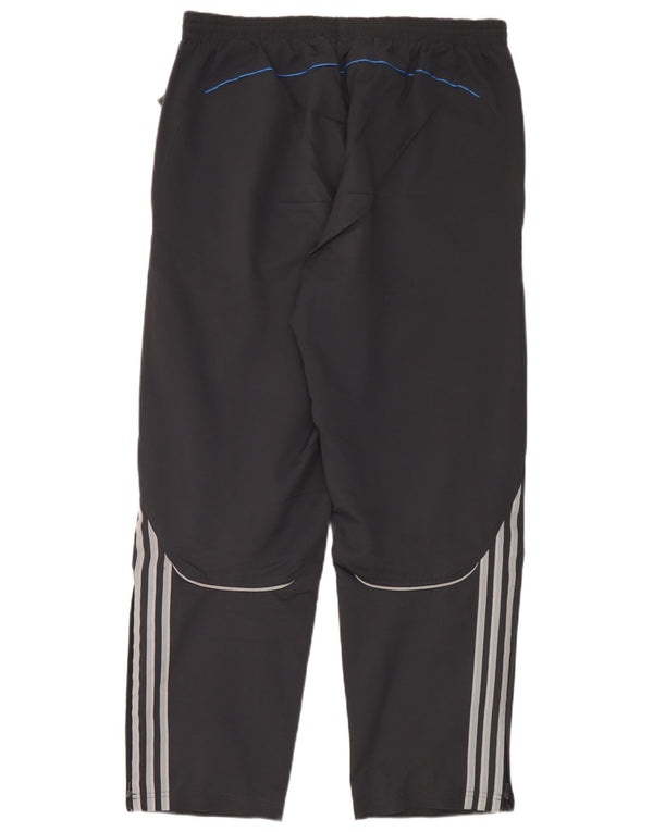 Pantaloni da tuta da uomo Adidas UK 46/48 XL Poliestere nero
