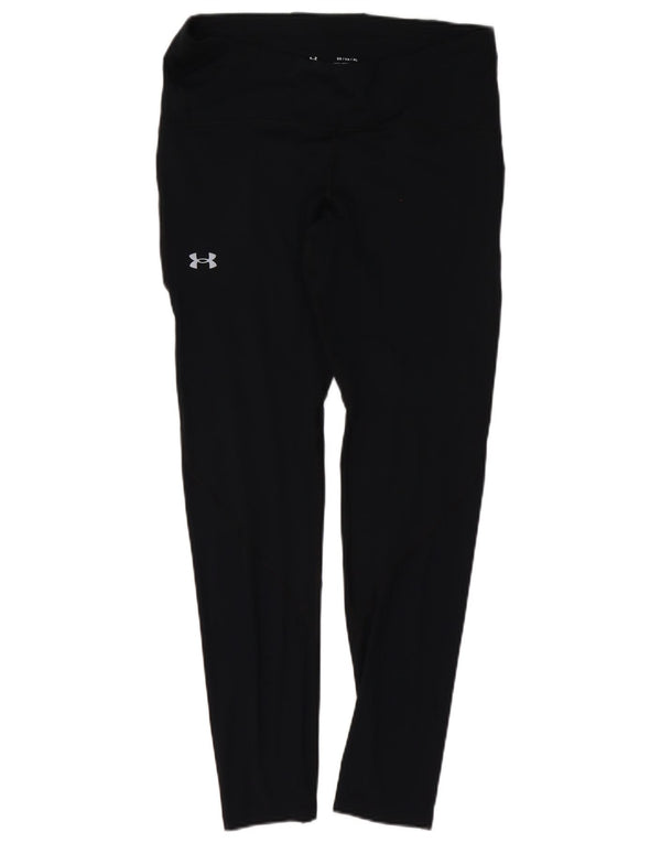 Under Armour Damen Heat Gear Leggings UK 18 XL Schwarz