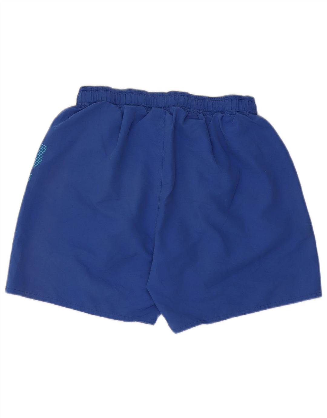 Arena Mens Graphic Sport Shorts Medium Blue Polyester