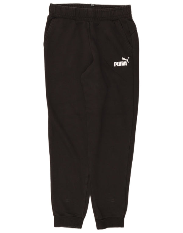 Puma Pantalon de Survêtement Fille 13-14 ans Noir Coton