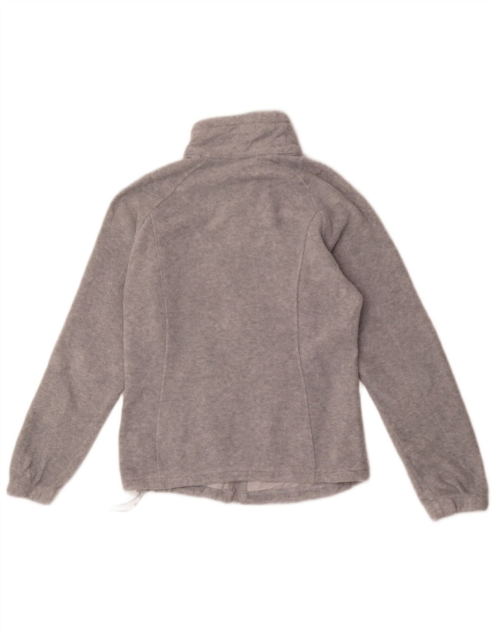 Columbia Dame Fleecejakke UK 14 Medium Grey Polyester