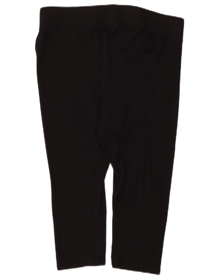 Marks & Spencer Womens Leggings UK 18 XL Black Viscose