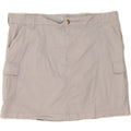 LEE Womens Regular Fit Skort US 22 3XL W44 Grey Cotton Vintage Lee and Second-Hand Lee from Messina Hembry 