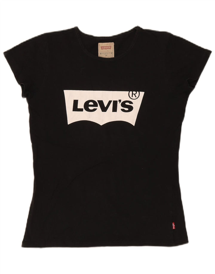 Levi's Boys Graphic T-Shirt Top 15-16 Years Black