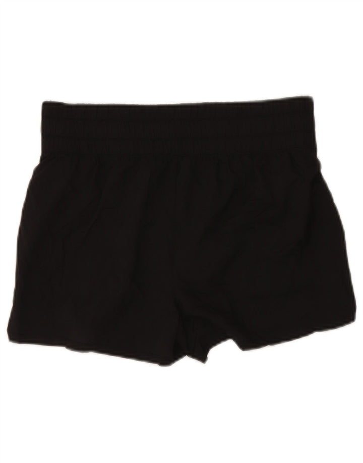 Reebok Damen Sportshorts UK 10 Small Schwarz Polyester