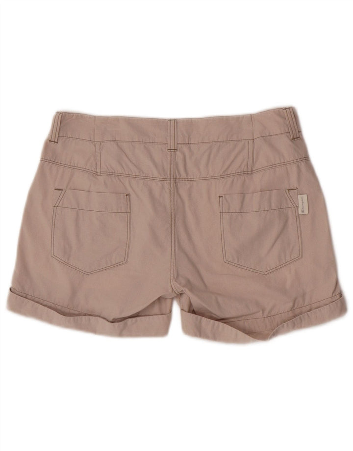 Champion Womens Casual Shorts Small W28 Beige Houndstooth