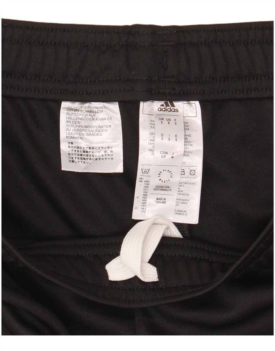 ADIDAS Mens Aeroready Tracksuit Trousers Small Black Polyester