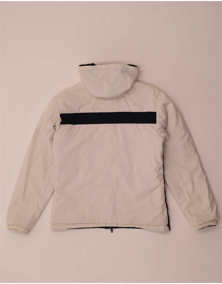 Nike Vendbar hættejakke til kvinder, UK 10/12 Medium Navy Blue Colourblock