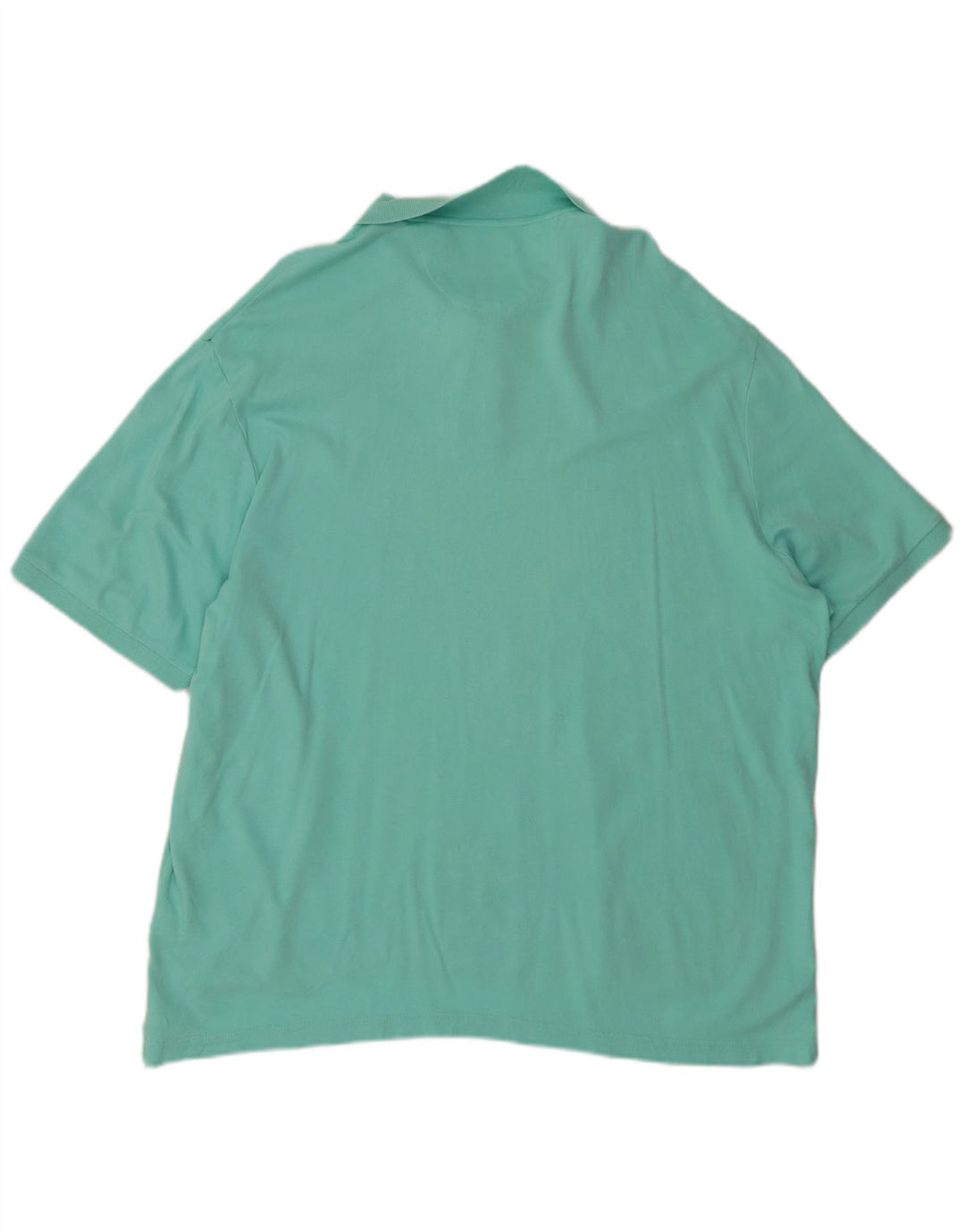 Camisa polo masculina grande e alta CHAPS 2XL algodão turquesa