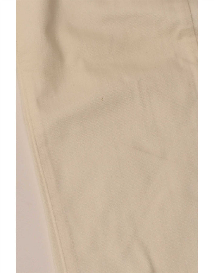 Replay Mens Straight Jeans W30 L34 Beige Cotton