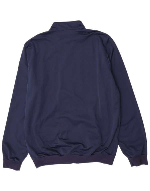 Ανδρική φόρμα Errea Top Jacket Large Navy Blue Colourblock