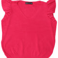 Marks & Spencer Dame Oversized Crop Vest Tank Top UK 10 Small Pink