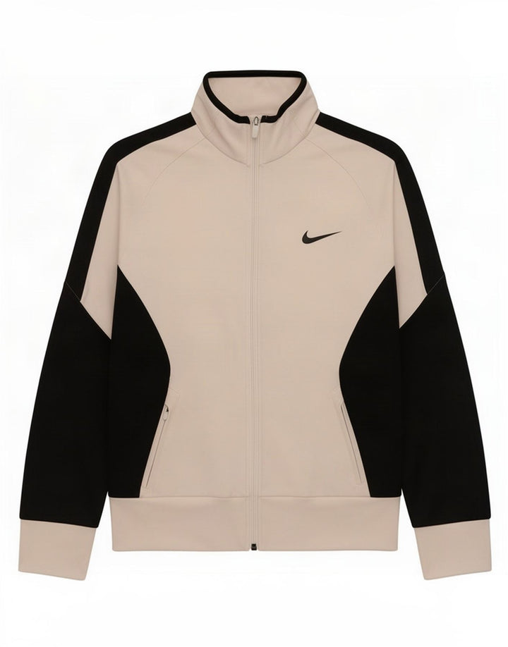 Giacca da tuta da donna Nike Dri Fit Top Jacket UK 12 Medium White Colourblock
