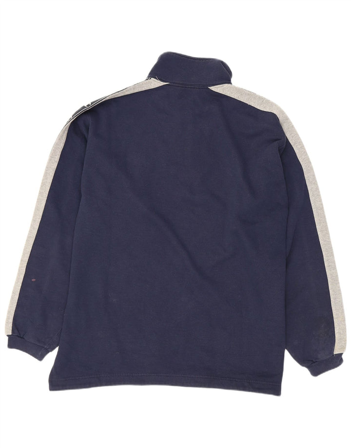 Felpa grafica da uomo Champion, maglione medio, colore blu navy