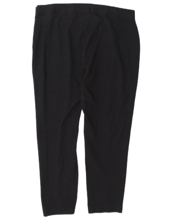 Pantaloni corti slim da donna Marks & Spencer UK 16 Large W34 L25 Neri