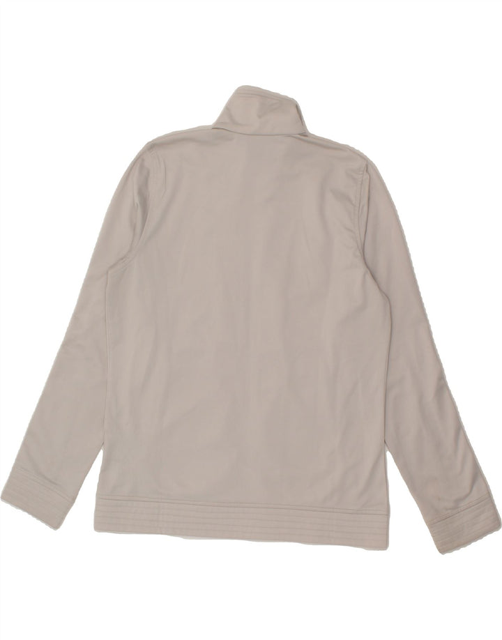 DIADORA Womens Loose Fit Tracksuit Top Jacket UK 10 Small White Polyester Vintage Diadora and Second-Hand Diadora from Messina Hembry 