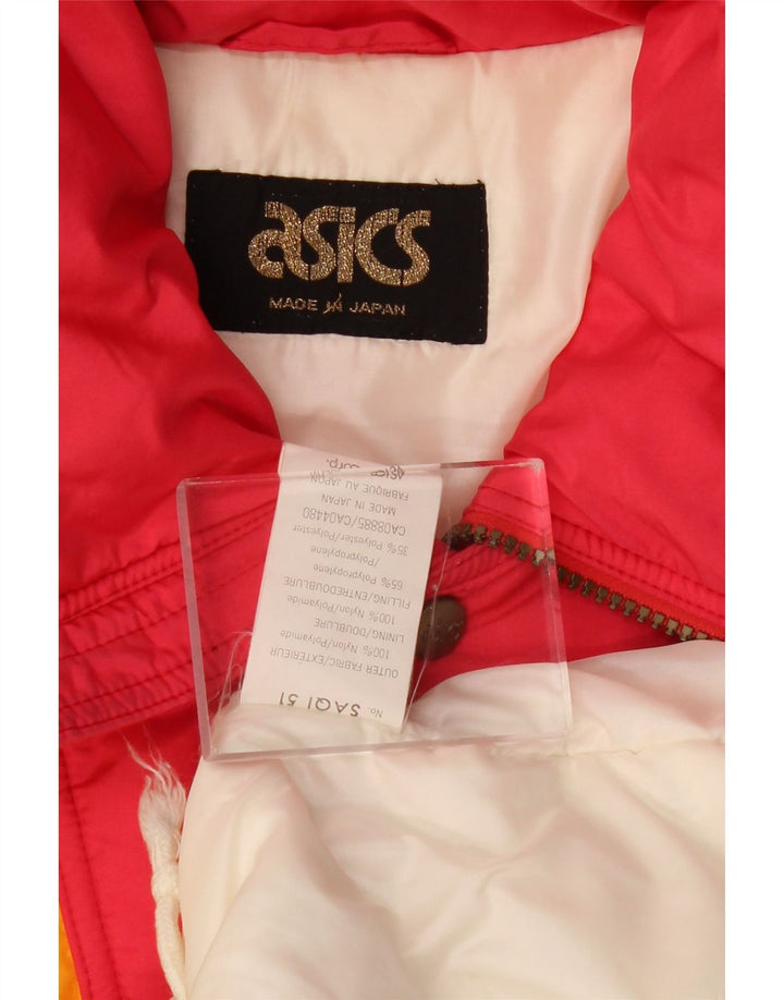 Asics muška skijaška jakna veliki crveni najlon u boji
