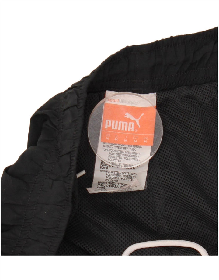 PUMA Træningsdragt bukser til mænd Medium Sort Colourblock Polyester