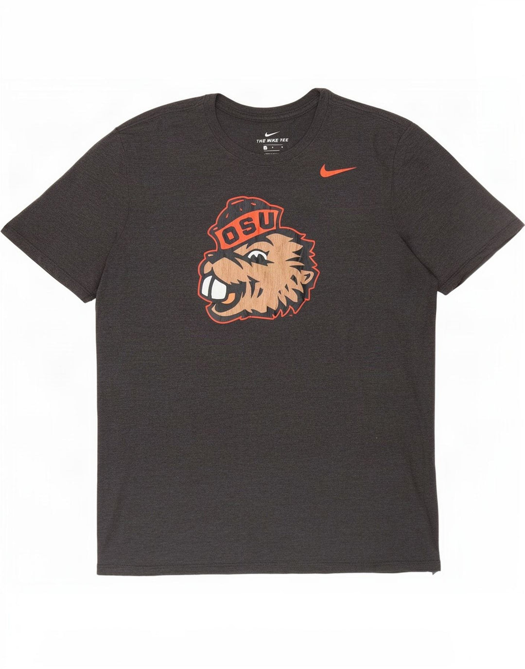 Nike Mens Oregon State Beavers Graphic T-Shirt Top Large Grey
