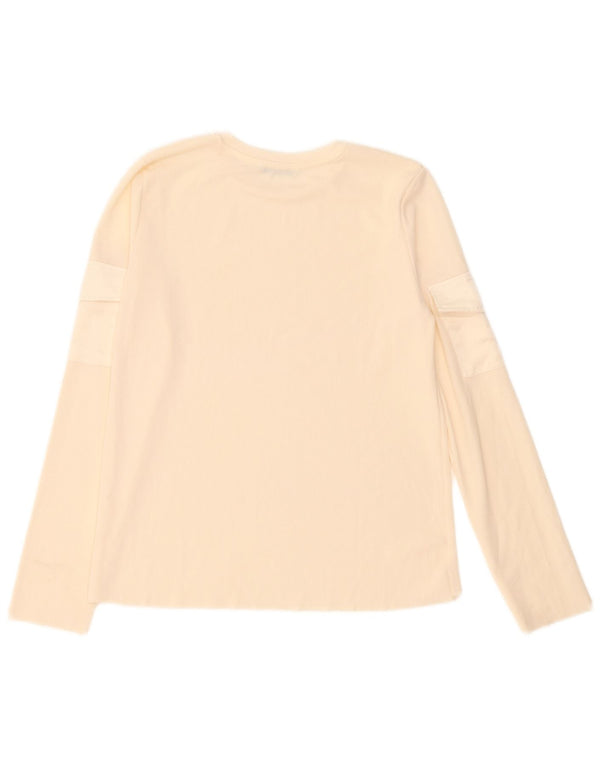 Zara Γυναικείο τοπ μακρυμάνικο UK 14 Large Beige