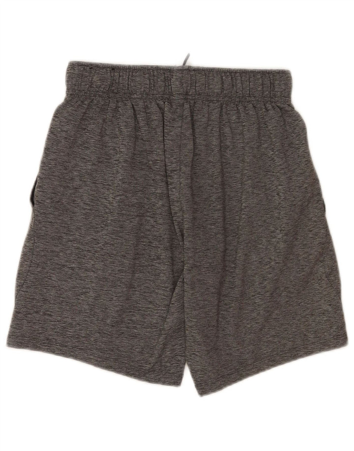 Męskie spodenki sportowe Nike Dri Fit, małe, szare, poliestrowe