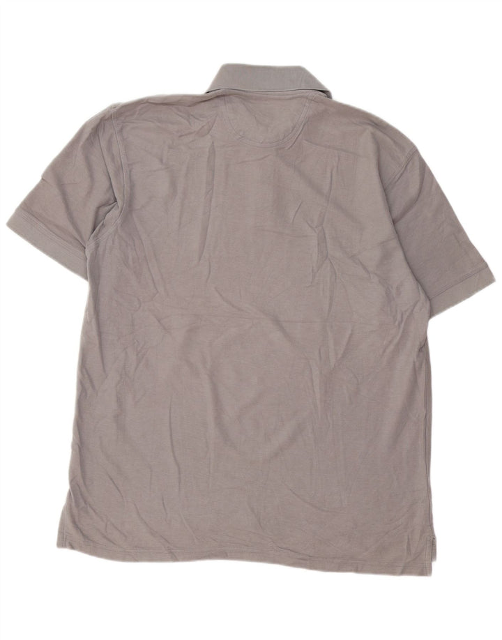 IZOD Herren-Poloshirt, großes graues Polyester