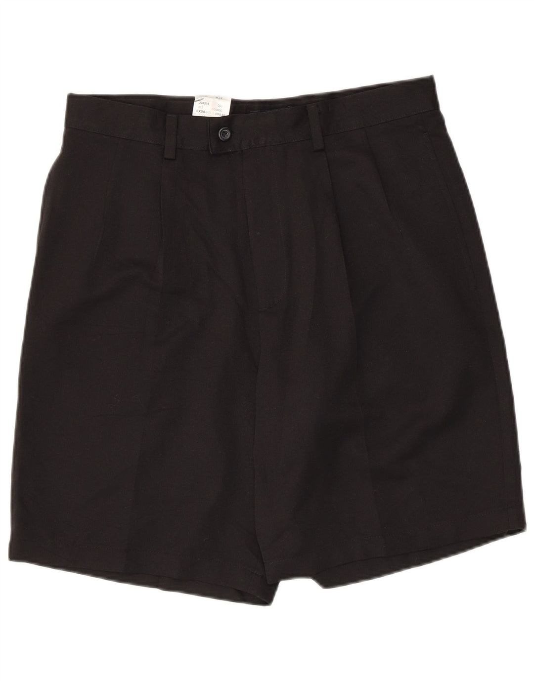 DOCKERS Mens Pegged Chino Shorts W32 Medium  Black Polyester