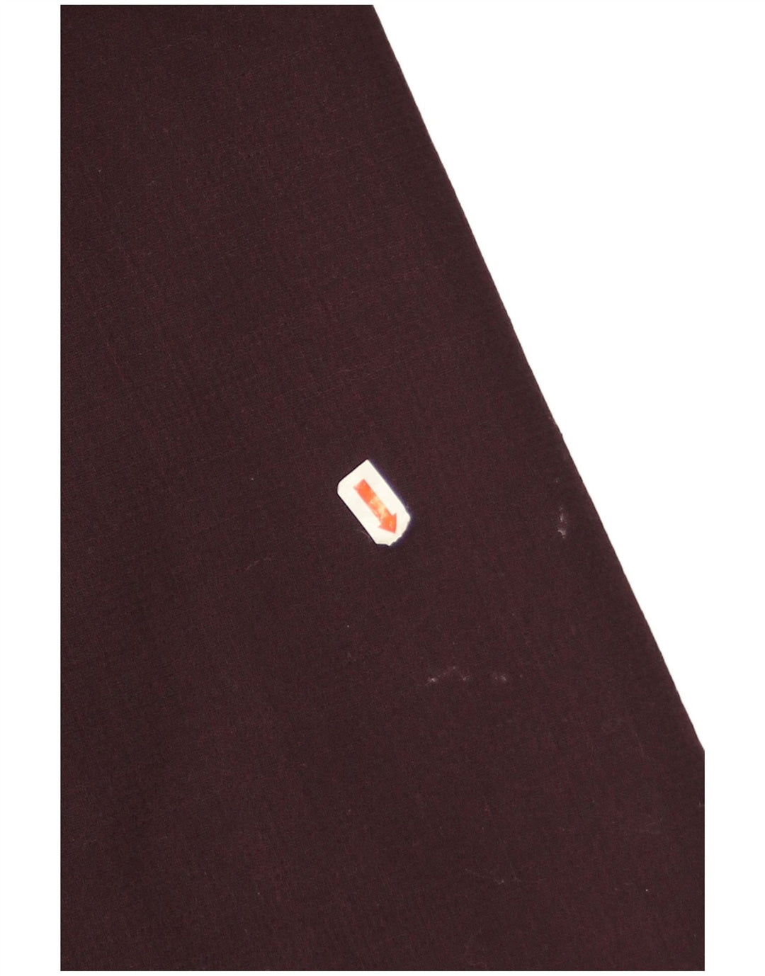 Reiss Womens Open Overcoat UK 6 XS Burgundy Wool