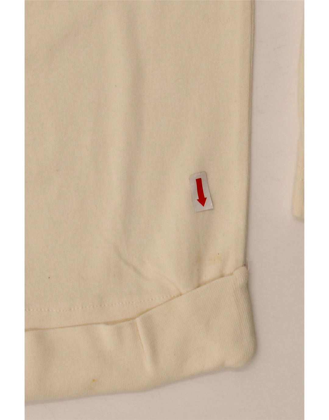 ORVIS Womens Oversized Top 3/4 Sleeve UK 14 Medium Beige Cotton