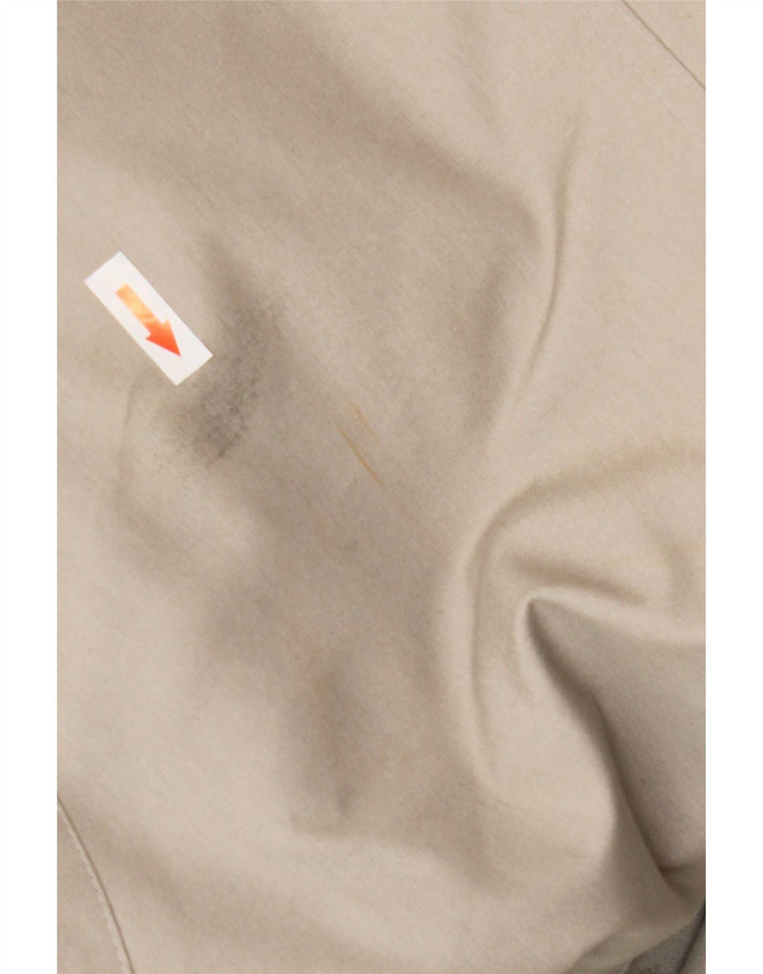 Vintage mujer Sherpa abrigo Reino Unido 16 poliéster gris grande