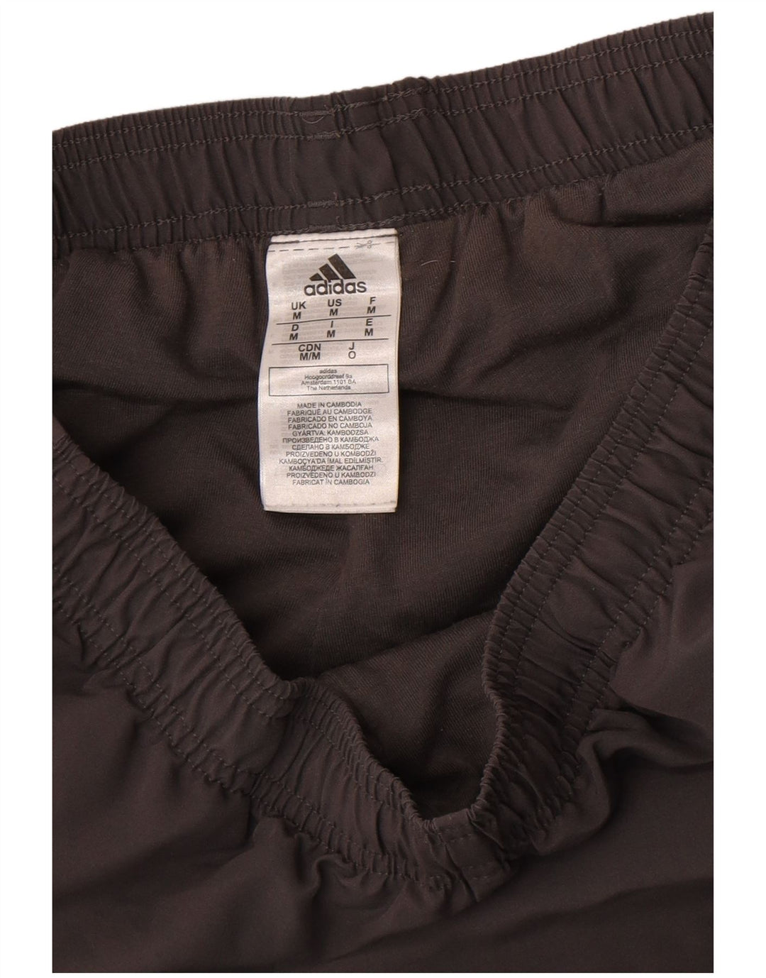 Adidas Mens Tracksuit Trousers Joggers Medium  Grey Polyester