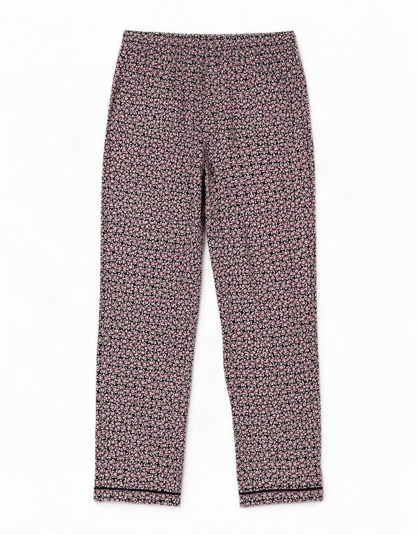 Marks & Spencer Womens Casual Trousers UK 12 Medium W30 L30 Navy Blue