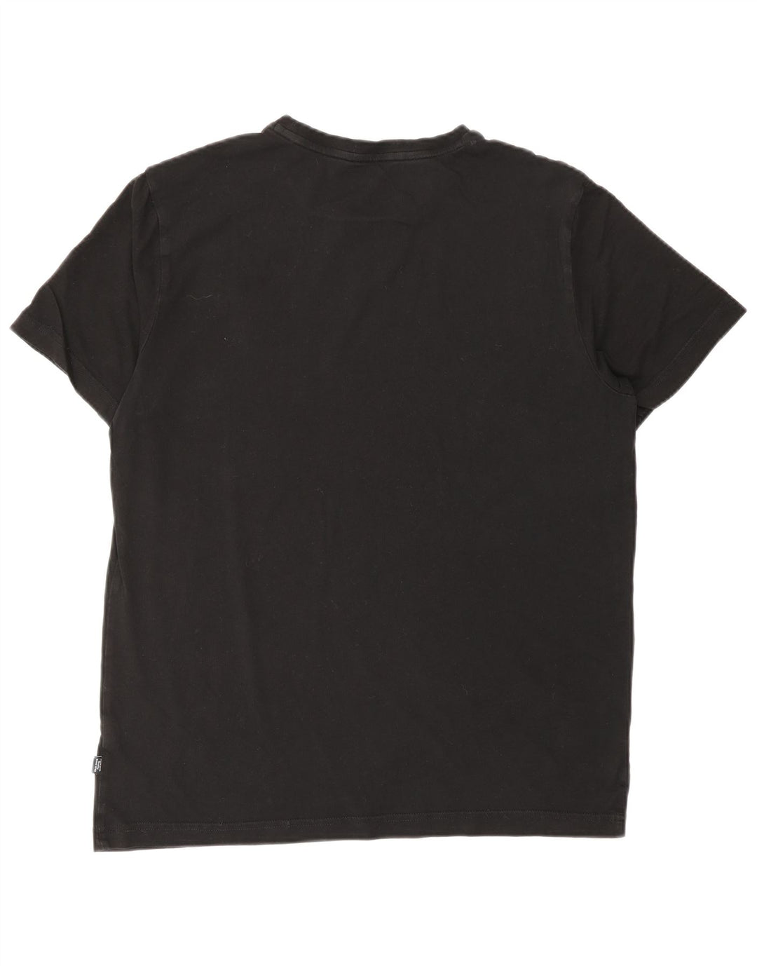 PUMA Mens Graphic T-Shirt Top Medium Black
