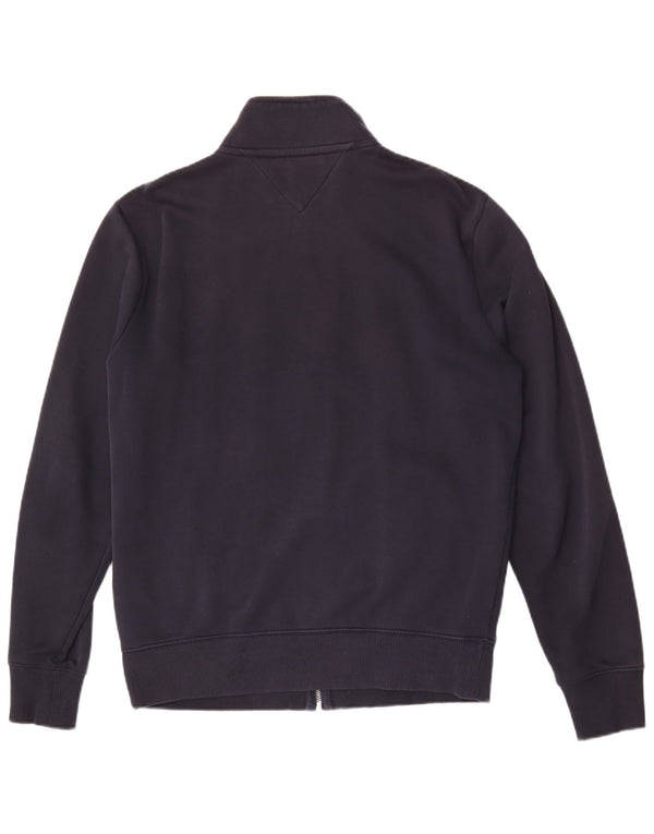 Tommy Hilfiger Veste de survêtement pour homme Large Bleu marine Colourblock