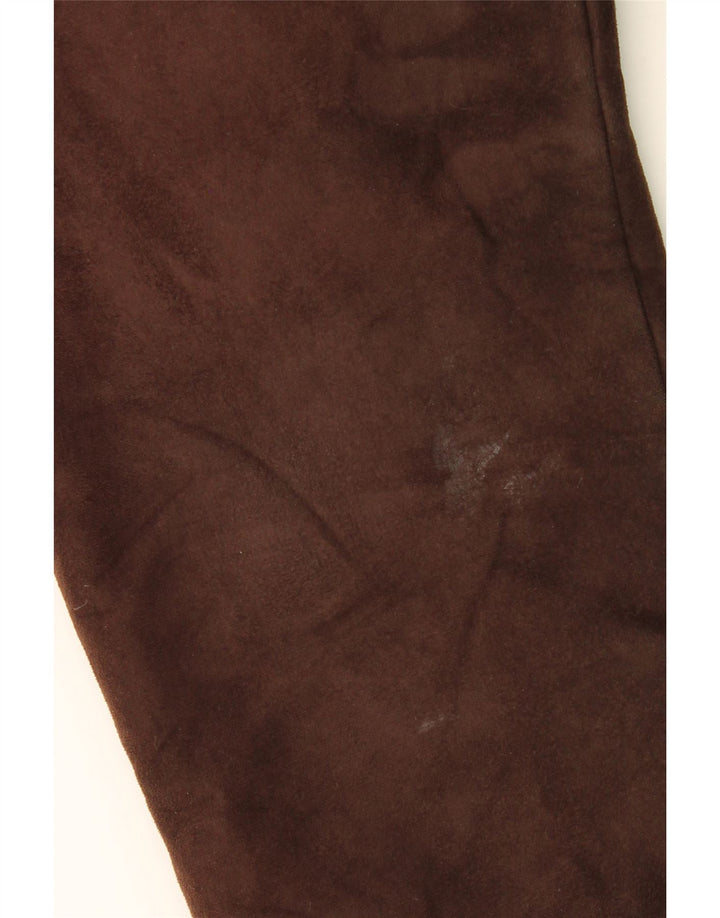 MARKS & SPENCER Mens Sherpa Jacket UK 41/43 Large Brown Polyester