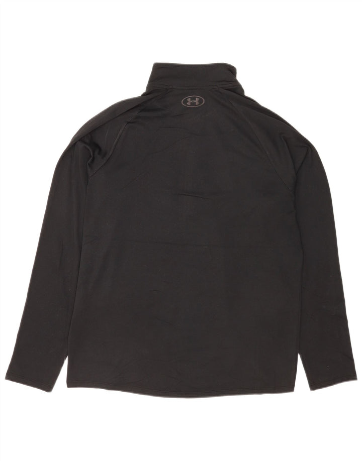 Ανδρική φόρμα πουλόβερ με φερμουάρ Under Armour Top Medium Black