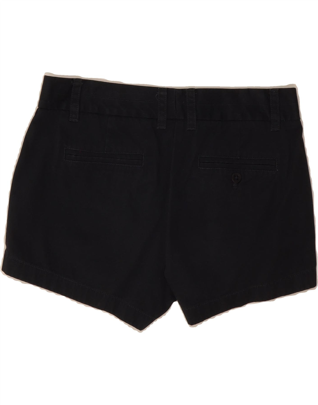 J. CREW Womens Broken In Chino Shorts US 6 Medium W32  Navy Blue Cotton Vintage J. Crew and Second-Hand J. Crew from Messina Hembry 