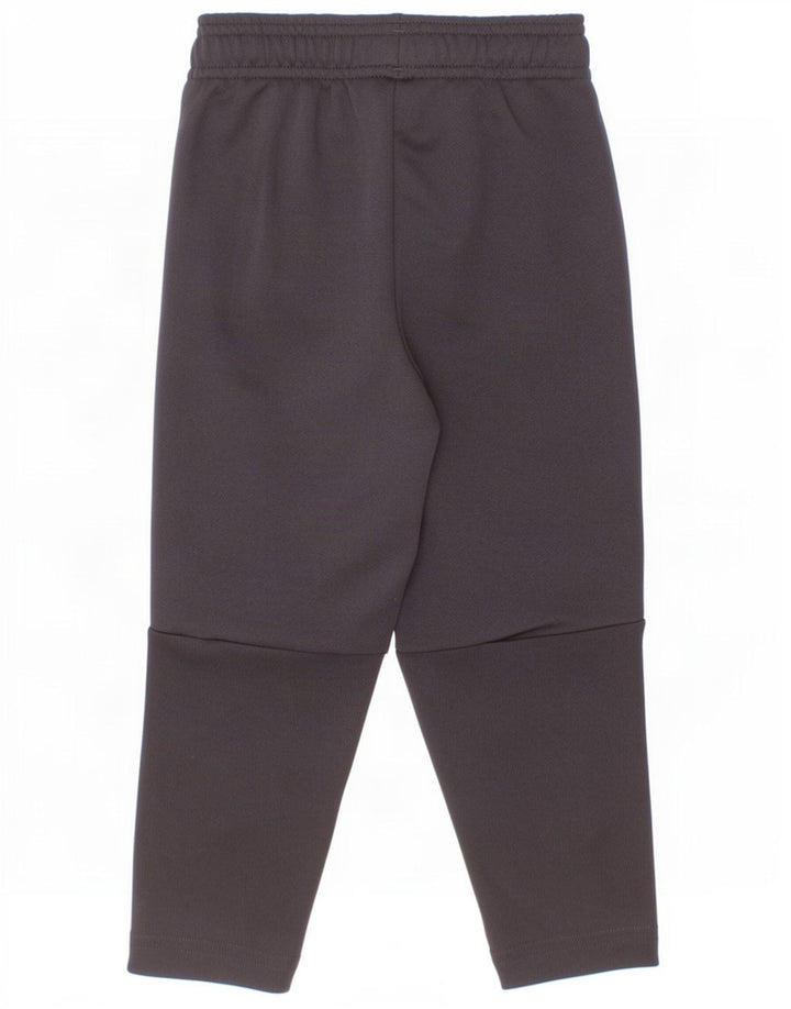 Adidas Boys Climalite Tracksuit Trousers 2-3 Years Black Polyester
