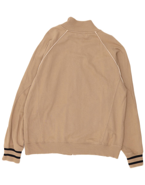 Giacca da tuta da uomo Champion XL in cotone a righe beige
