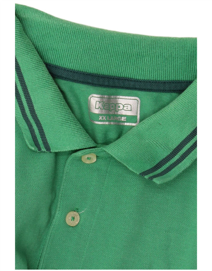 Kappa Herren Poloshirt 2XL Grün