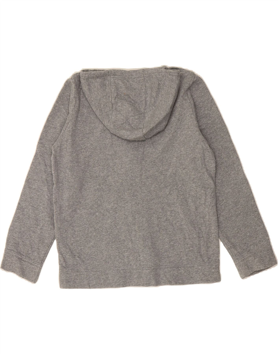NIKE Boys Zip Hoodie Sweater 12-13 Years Large  Grey Cotton Vintage Nike and Second-Hand Nike from Messina Hembry 